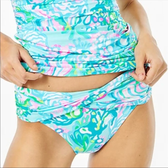 Lilly Pulitzer Other - NWT Lilly Pulitzer Aqua La Vista Sarong Bottoms